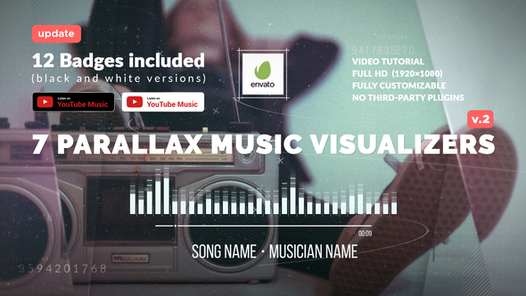 Parallax Music Visualizer