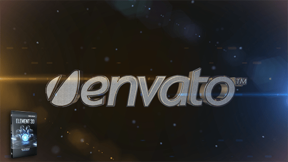Element 3D-Logo-Enthüllung