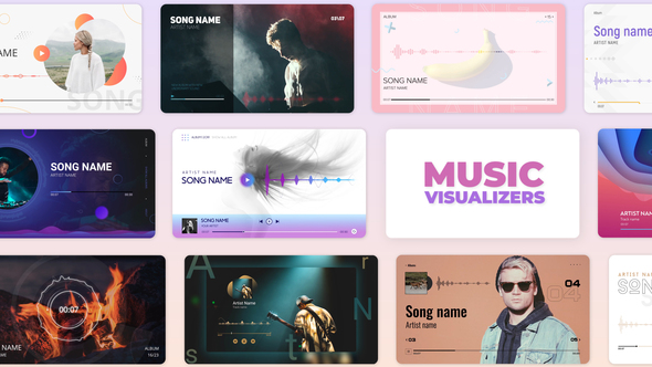 Audiomusik- und Podcast-Visualizer