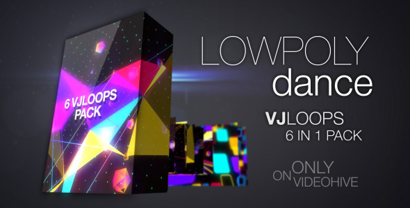 Lowpoly-Tanzpaket