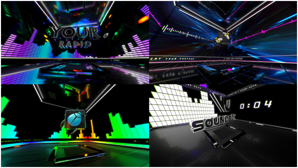 VJ Box Audiovisualisierer