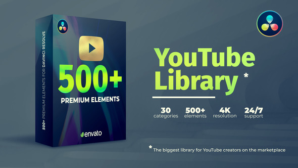 YouTube-Paket – DaVinci Resolve