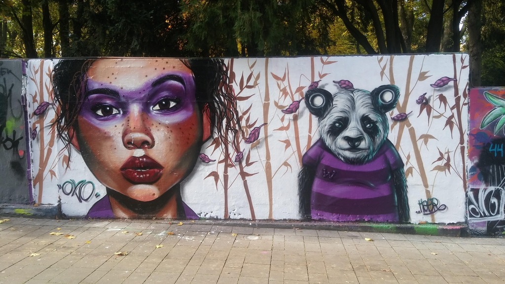 Graffiti @ Lindenbrauerei in