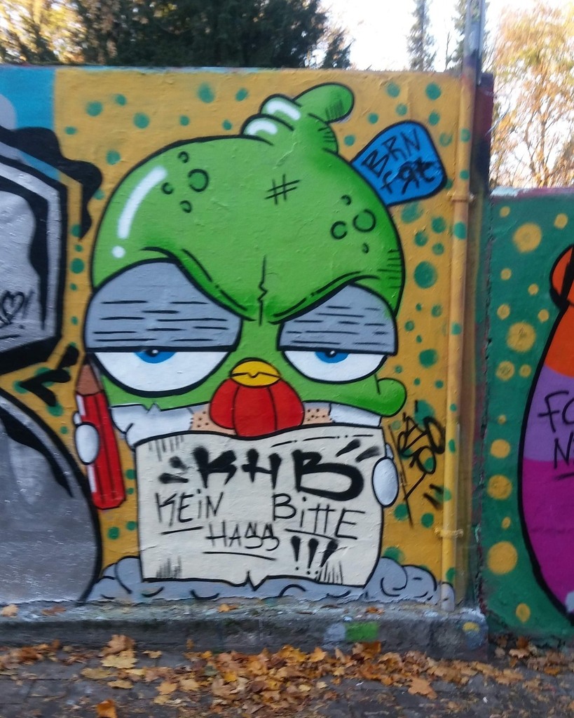 Graffiti @ Lindenbrauerei in