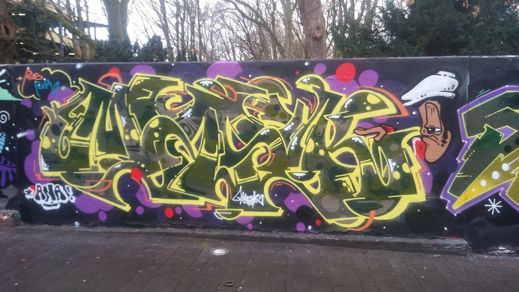 Graffiti @ Lindenbrauerei in