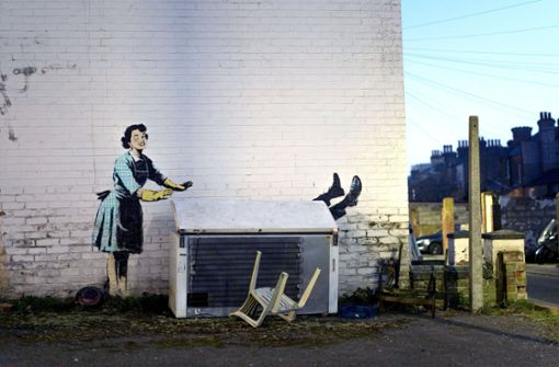 Banksy mit neuem Kunstwerk gegen
