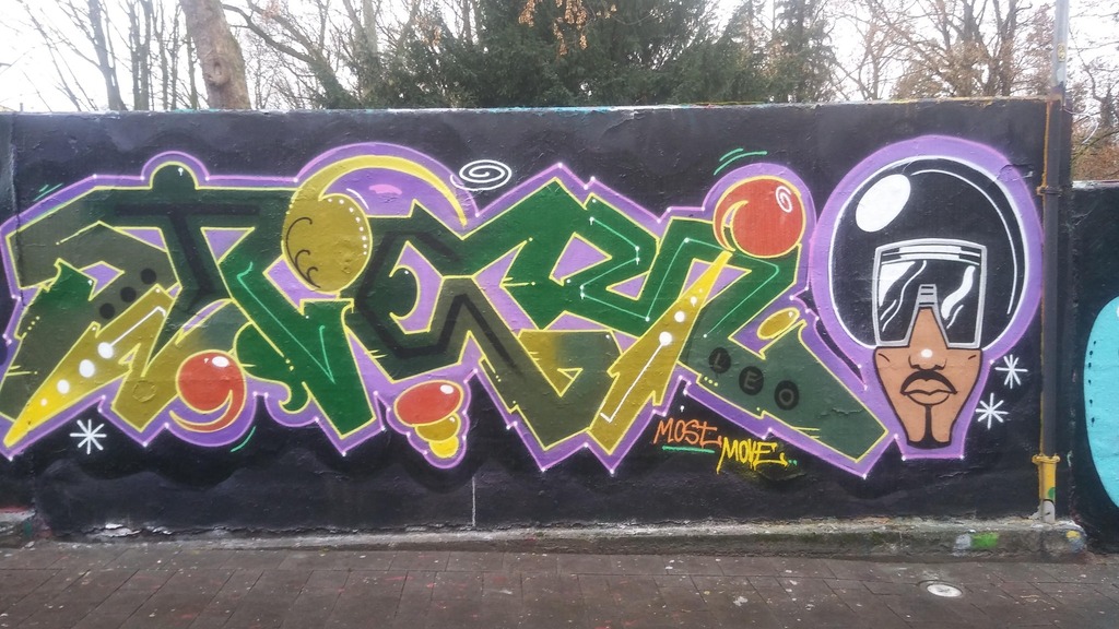 Graffiti @ Lindenbrauerei in