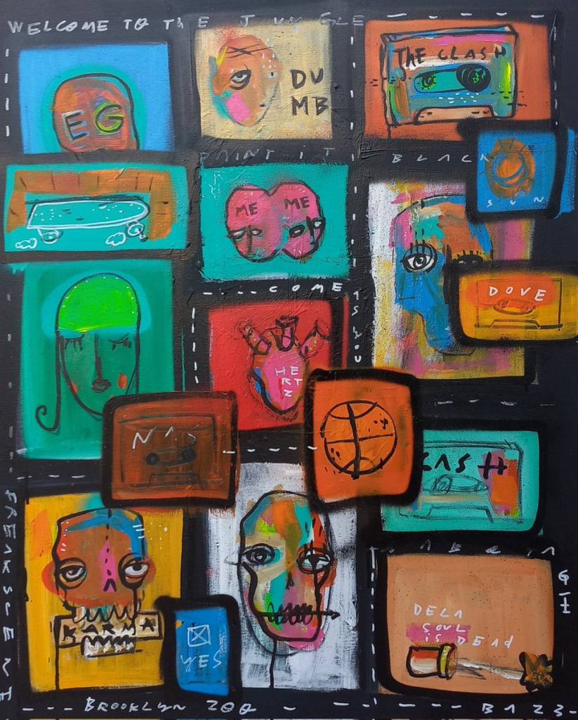 70x90cm Mixedmedia #streetart #arte