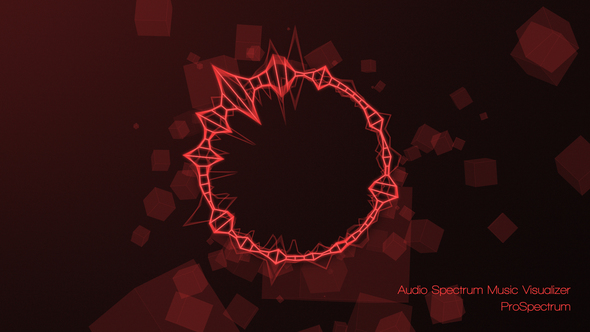 Audio Spectrum Music Visualizer