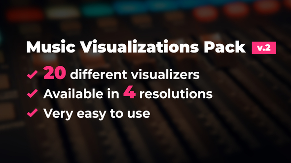 Audiovisualisierungspaket / Audiospektrumpaket