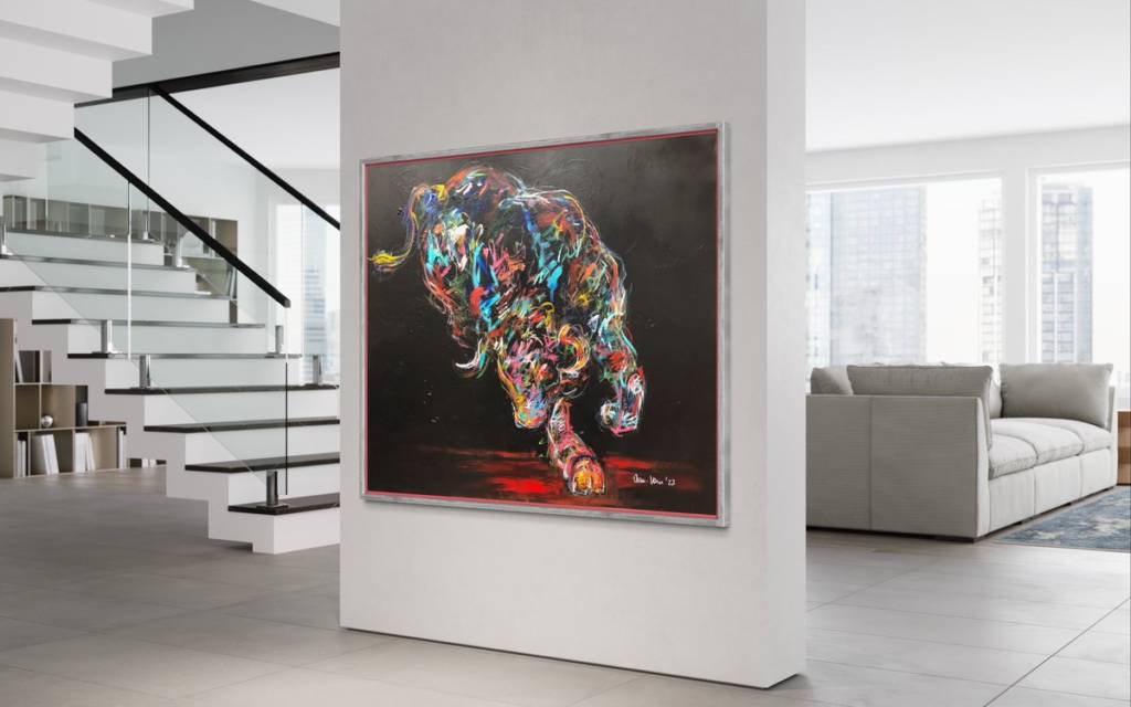 Ein neues Stierkunstwerk aus