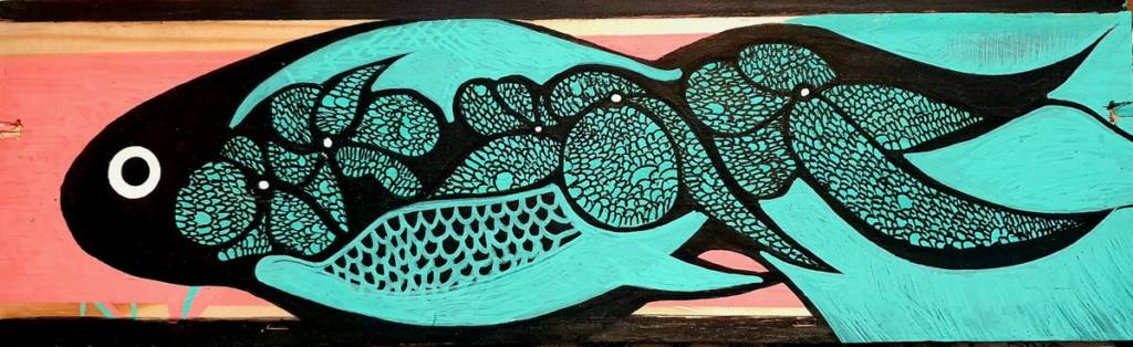 "Flower Fisch". #PKOne #PoissonRouge