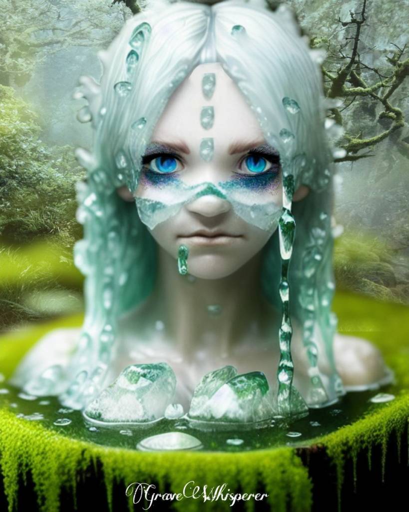 "ICE MAIDEN" version 2 #art #digitalart
