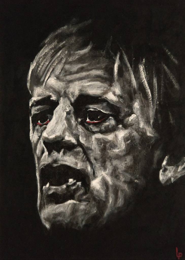 Klaus Acryl auf Leinwand. 70x50