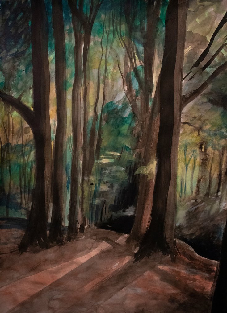 Rheden sunforest by René Goorman #ink
