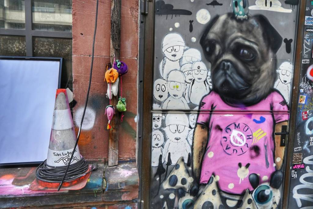Was macht der Toby da? #streetart