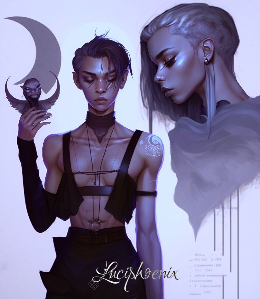 𝔊𝔢𝔫𝔡𝔢𝔯𝔩𝔢𝔰𝔰 𝔟𝔞𝔟𝔢 ☽❘ #ocart #AIart