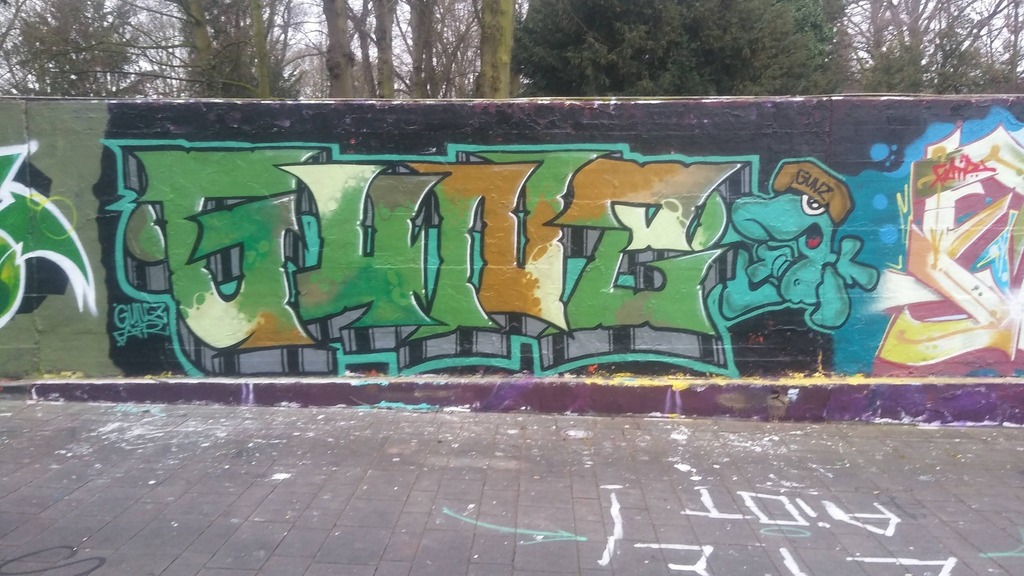 Graffiti @ Lindenbrauerei in