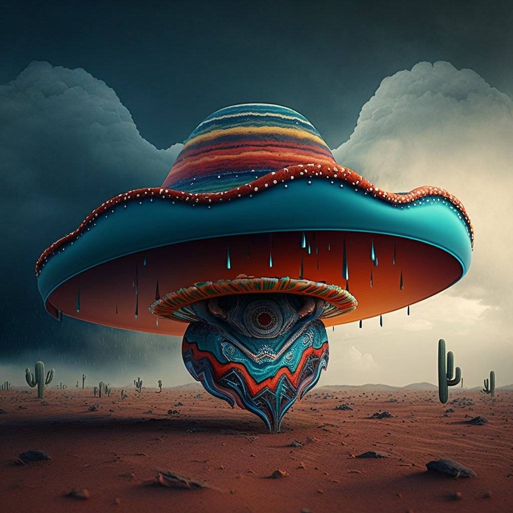 AI tool generate art- Strange storm