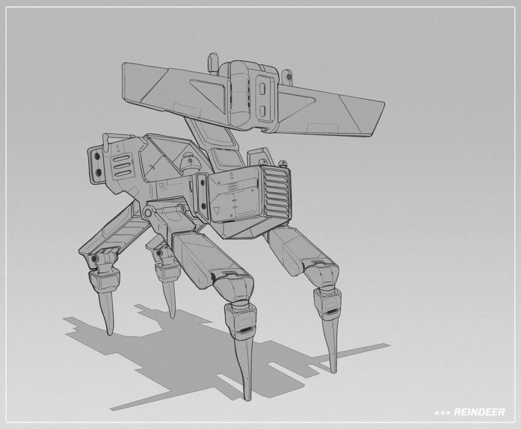 Reindeer Unit #sketchatday
