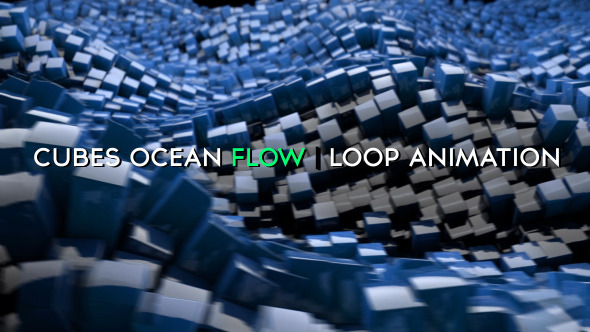 Würfel Ocean Flow Loop 1080p