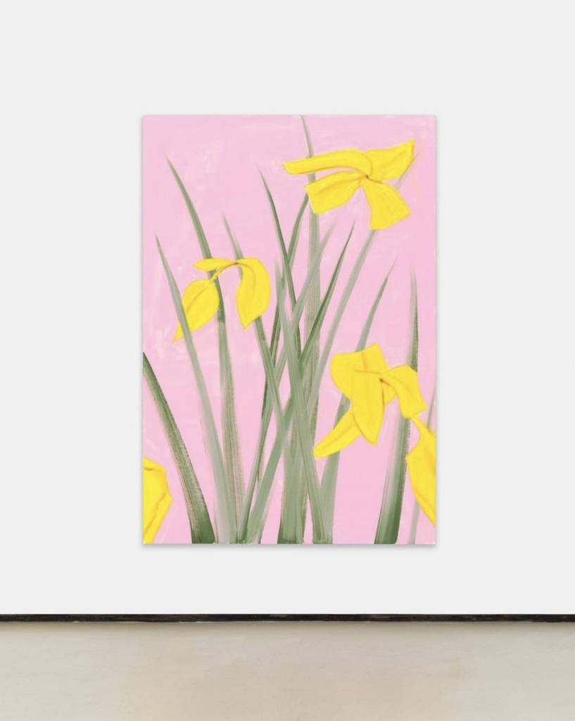 ‘Flowers.’ #Painting by Alex Katz (b.