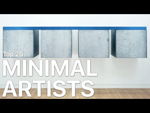 Minimal Art: Die 25 wichtigsten Minimal Art Künstler