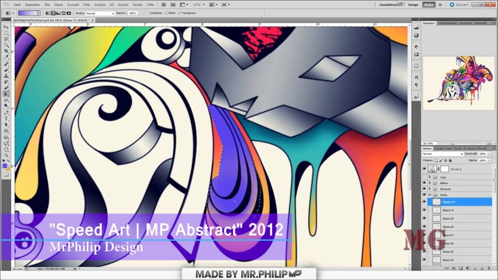 Abstract Art Individual Documentary