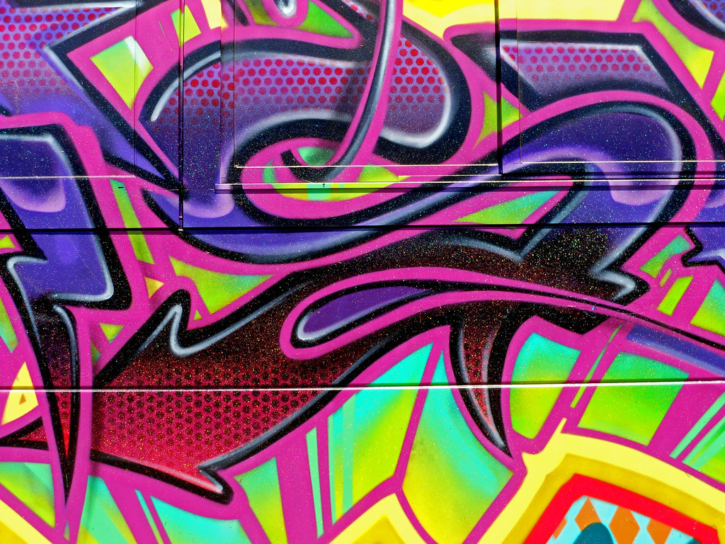 Risk bus - Detail, glitter baby
