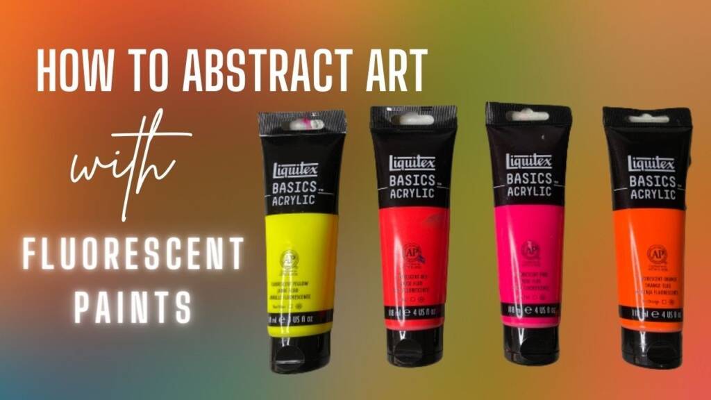 Satisfying and Colorful Abstract Art Painting Tutorial with Masking Tape