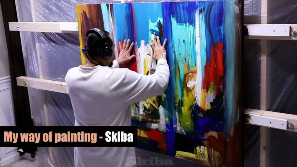 My Way of Painting - Abstract Art Skiba