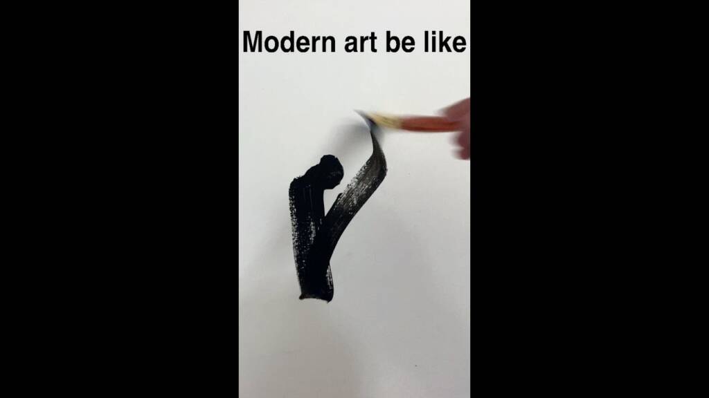 Modern art be like #shorts