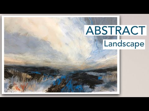 SEMI ABSTRACT Landscape Painting Demonstration | Acrylics