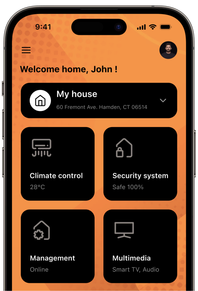 home iphone mockup