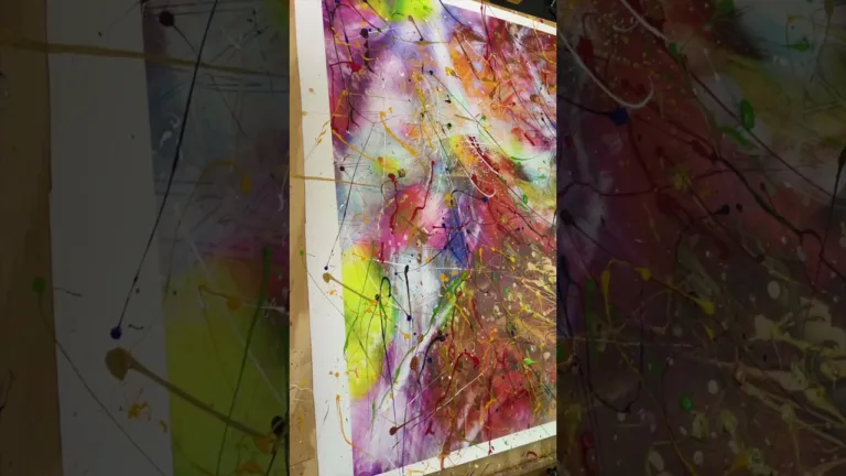 Abstract Modern Wall Art On Canvas www.artbyval.art #abstractart #acrylicabstract