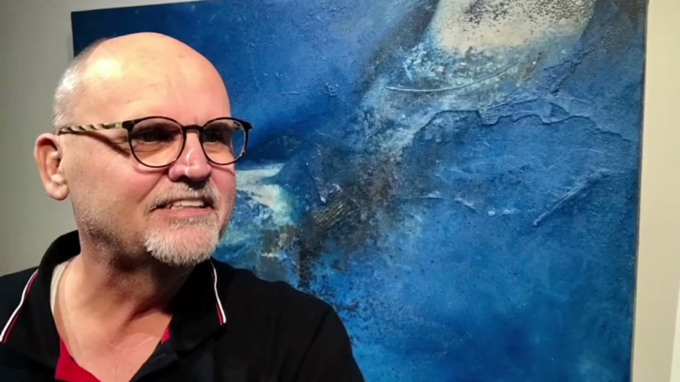 Abstrakte Maleindrücke der Ausstellung Neue Welten von Volker Zacharias #zachariasarte 4 Abstrakte Maleindrücke der Ausstellung Neue Welten von Volker Zacharias #zachariasarte