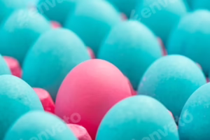 Be different conceptual visual art of eggs