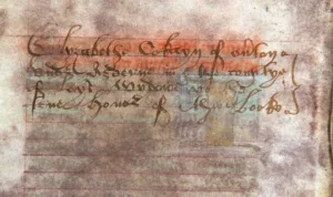 Book of Hours, Latin. England (London), ca. 1410 (ff. 2–9 only), Flanders, ca. 1470, with adaptations done in England; ownership inscription of Elizabeth Cockayne (f.125v)