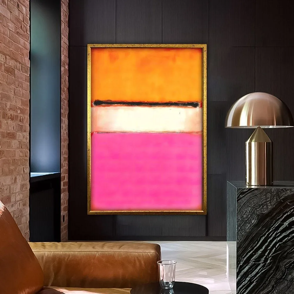 Mark Rothko Frame Canvas, Wall Art Decoration, Modern Canvas Wall Art Canvas,Abstract Expressionism 64 5f6693cd2447c2483ce251f0d02ddf9d