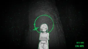Animated Audio Spectrum Music Visualizer