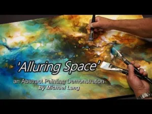 Blending & Shading an Abstract Painting using washes, Technique