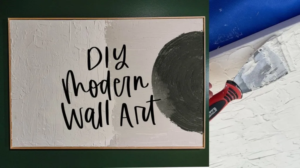 DIY Modern Art on a Budget #shorts