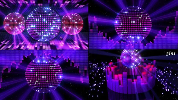 Disco Ball Equalizer 54 Disco Ball Equalizer