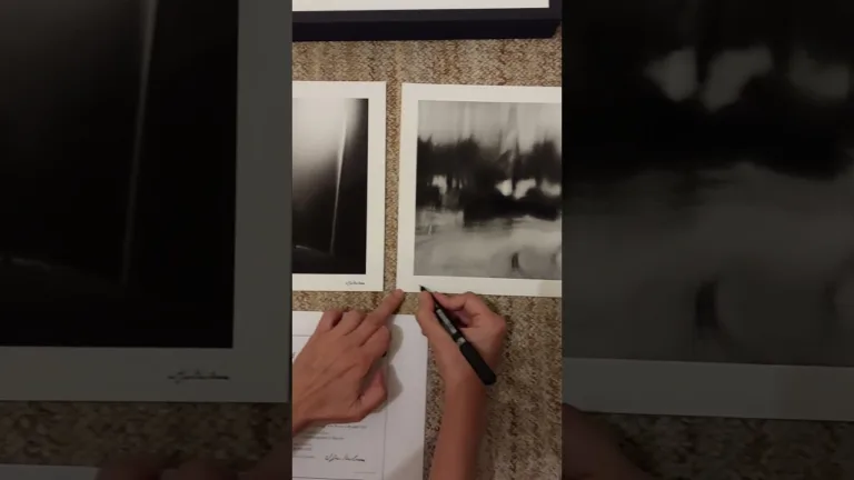 signing few more prints#artgallery #art #artexhibition #gallery #photobooks #abstractart