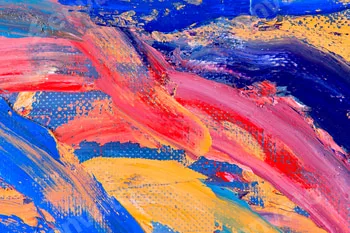 Oil on canvas. fragment of my painting. abstract background. focus on brushstrokes