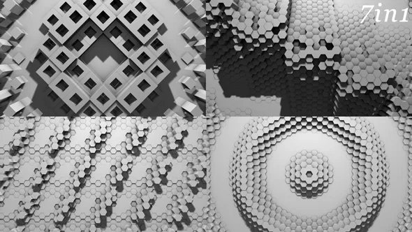 3D Video Mapping - Vj Loop Pack (7in1) 60 3D Video Mapping - Vj Loop Pack (7in1)