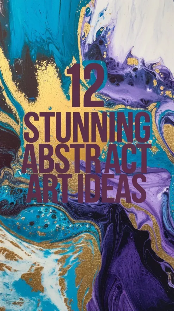 12 Stunning Abstract Art Ideas That Will Ignite Your Creativity (You Have to Try #10!) | sapkr 33 4062f21bb2e6643b2eb95fa070d6ba0d