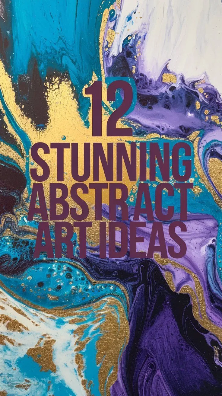 12 Stunning Abstract Art Ideas That Will Ignite Your Creativity (You Have to Try #10!) | sapkr 4 4062f21bb2e6643b2eb95fa070d6ba0d
