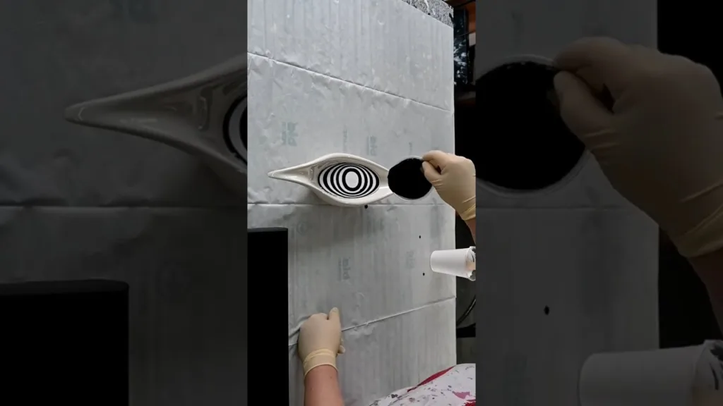 Black & White Abstract Painting with a Gravy Boat?! 🎨😲 50 Black & White Abstract Painting with a Gravy Boat?! 🎨😲