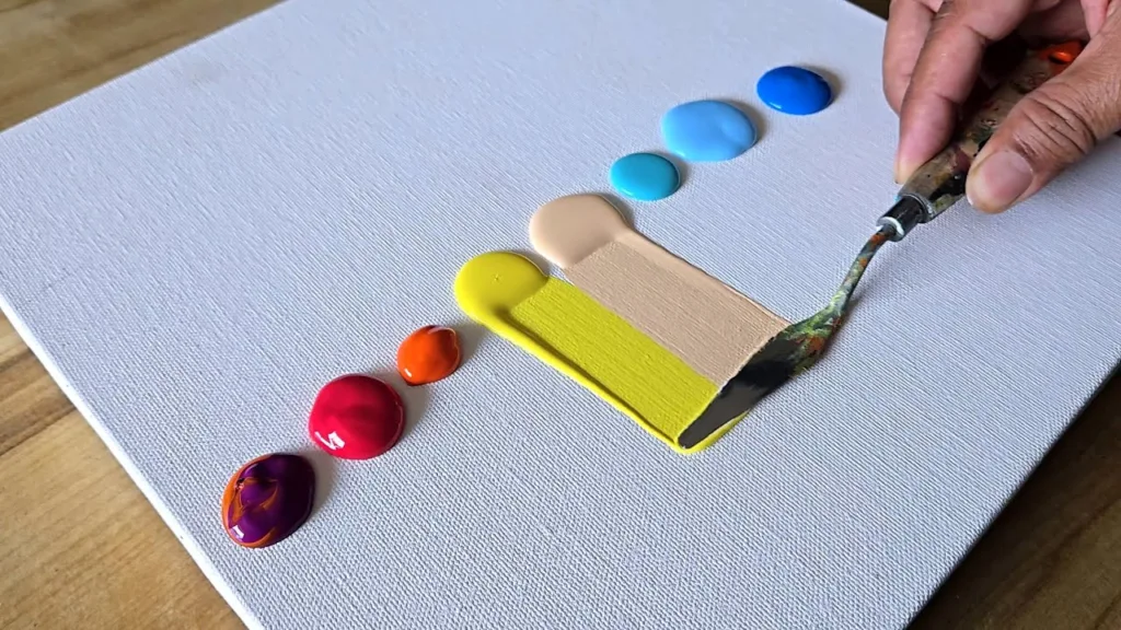 Easy Acrylic Painting Technique / Abstract Painting / Step By Step For Beginners 39 Easy Acrylic Painting Technique / Abstract Painting / Step By Step For Beginners